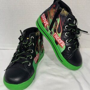 Grave Digger High-Top Sneakers